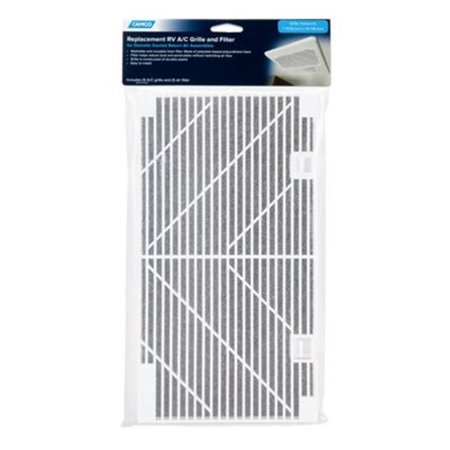 CAMCO Air Filter Replacement - Grille & Foam Filter 40409